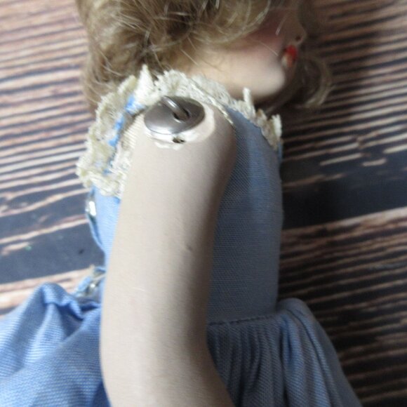 Set of 4 Antique Vintage Dolls 7 to 10.5" tall 1950s/1960s - Picture 8 of 11